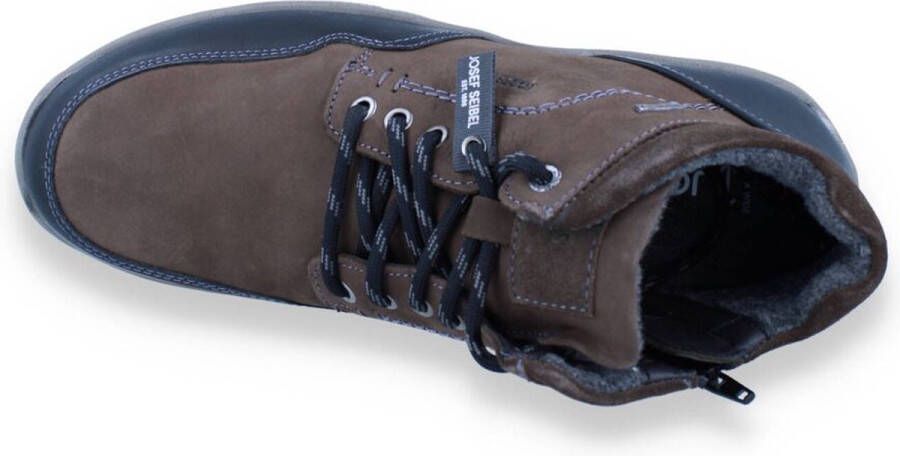 Josef Seibel LENNY 52 Volwassenen Heren sneakersHeren veterschoenVrije tijd half-hoog Bruin