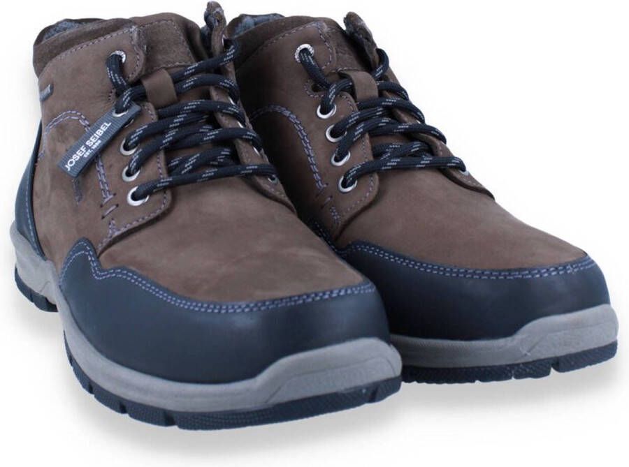 Josef Seibel LENNY 52 Volwassenen Heren sneakersHeren veterschoenVrije tijd half-hoog Bruin