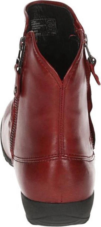 Josef Seibel NALY 24 Gevoerde laarzenSnowbootsDames laarzen Rood