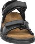 Josef Seibel RAFE Volwassenen Heren sandalen Zwart - Thumbnail 4