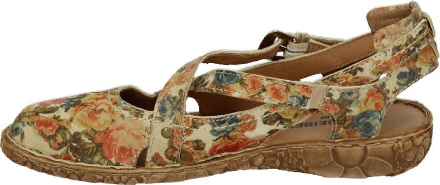 Josef Seibel ROSALIE 13 Volwassenen Platte sandalen Wit beige