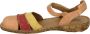 Josef Seibel ROSALIE 44 Volwassenen Platte sandalen Kleur Oranje - Thumbnail 3