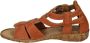Josef Seibel ROSALIE 51 Volwassenen Platte sandalen Oranje - Thumbnail 4