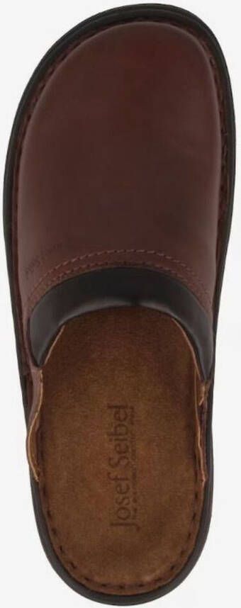 Josef Seibel Slippers Muil 10663 37 300 Max Brandy Bruin Gladleer