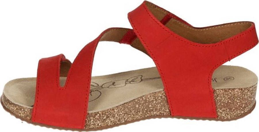 Josef Seibel TONGA 25 Sandalen met hakDames Sandalen Rood