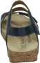 Josef Seibel TONGA 25 Sandalen met hakDames SandalenPopulaire damesschoenen Josef Blauw - Thumbnail 3