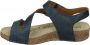 Josef Seibel TONGA 25 Sandalen met hakDames SandalenPopulaire damesschoenen Josef Blauw - Thumbnail 5