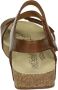 Josef Seibel TONGA~25~~~~~~~~~~~~~~~~~~~~~~ Sandalen met hakDames Sandalen Cognac - Thumbnail 6