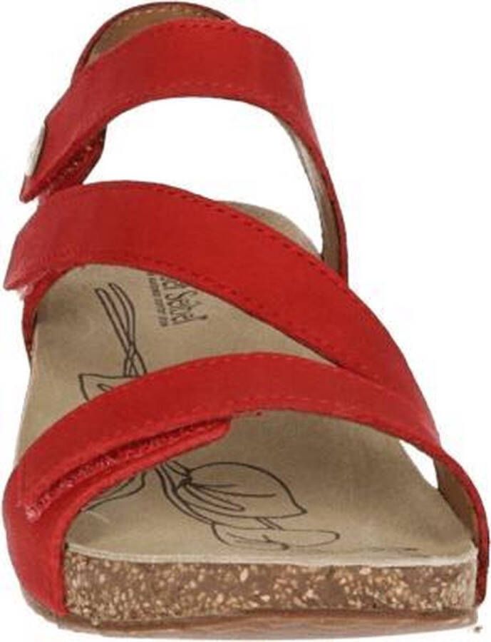 Josef Seibel TONGA 25 Volwassenen Sandalen met hakDames Sandalen Rood