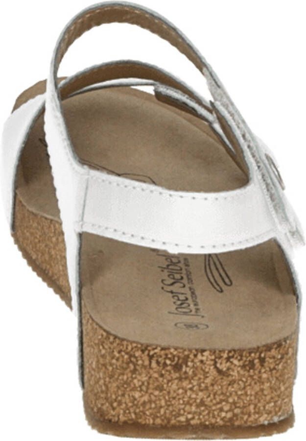 Josef Seibel TONGA 25 Volwassenen Sandalen met hakDames Sandalen Wit beige