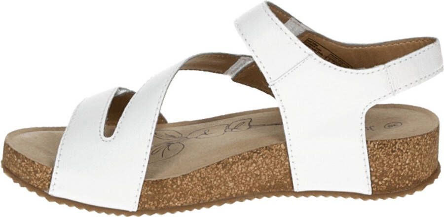 Josef Seibel TONGA 25 Volwassenen Sandalen met hakDames Sandalen Wit beige