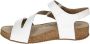 Josef Seibel TONGA 25 Volwassenen Sandalen met hakDames Sandalen Kleur: Wit beige - Thumbnail 6