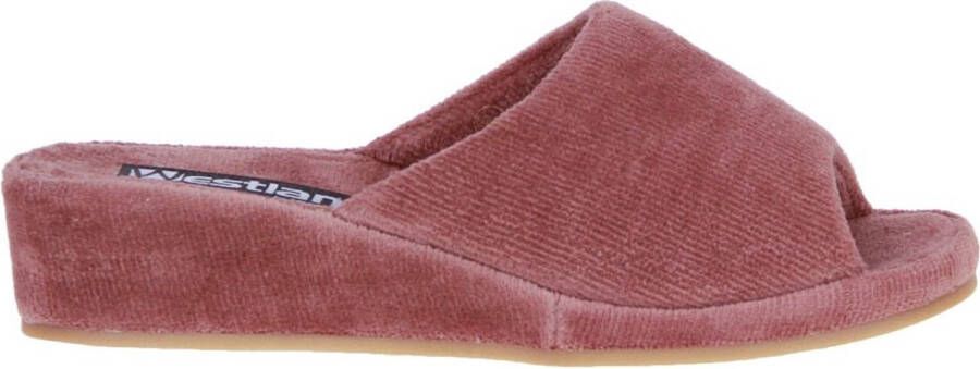 Westland Slipper Badstof 17800 58 060 Marseille Altrosa Oud Roze