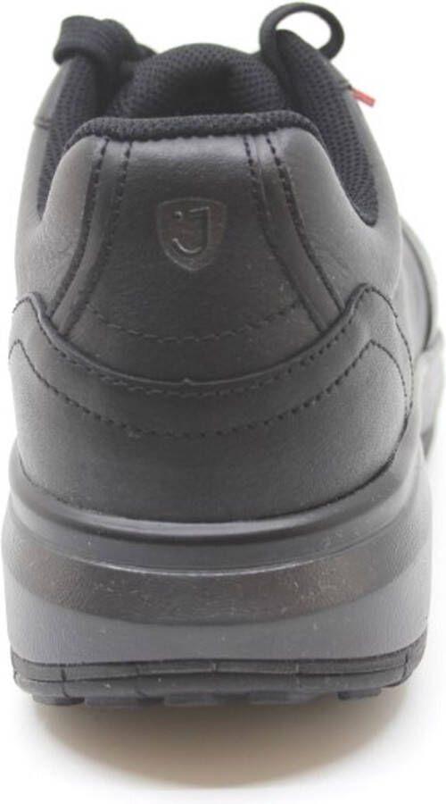 Joya CANCUN SR BLACK 216cas Zwarte heren veterschoen met ronde zool met schokdemping
