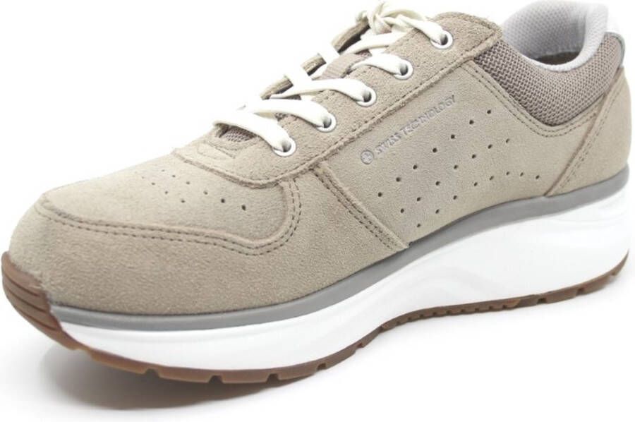 Joya DYNAMO CL. BEIGE 890SNE Beige sneakers met schokdempende PU zool