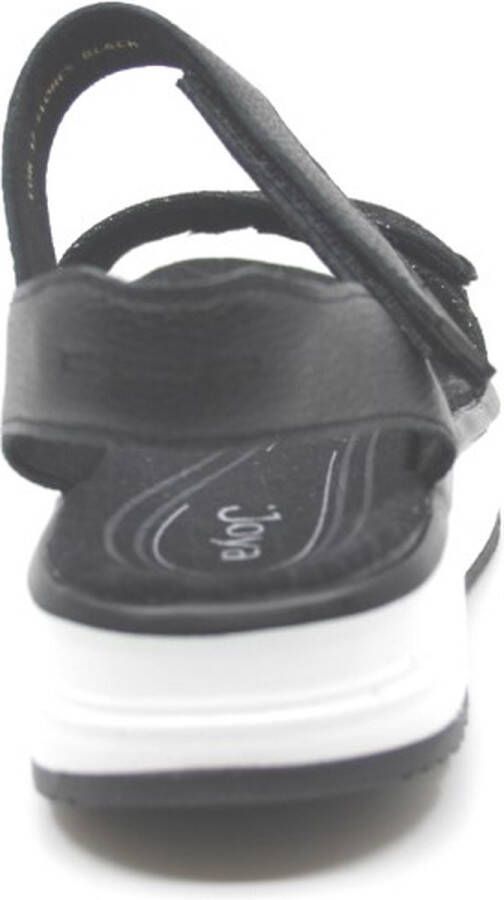 Joya FLORES BLACK 891san Zwarte sandaal wijdte H - Foto 3
