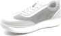 Joya LAURA LIGHT GREY 962sne Lichtgrijze sneaker met schokdempende PU zolen wijdte H - Thumbnail 4