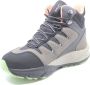 Joya SIERRA STX W BR BL 943out Zwart taupe combi halfhoge dames wandelschoenen met schokdempende zolen - Thumbnail 4