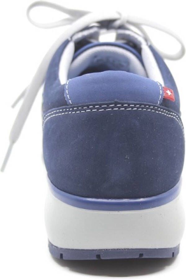 Joya VANCOUVER BLUE 893cas Blauwe veterschoenen met schokdempende PU zool