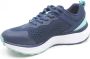 Joya VELOCE BLUE 965sne Blauwe dames sneakers met dempende zool - Thumbnail 4