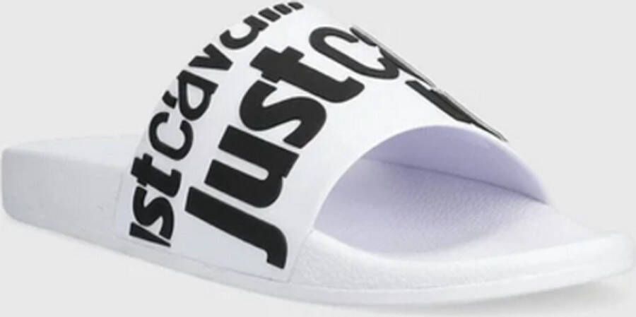 Just Cavalli Logo Slides Wit Heren - Foto 3