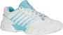 K-Swiss Bigshot Light 4 Dames Sportschoenen Tennis Smashcourt White Blue - Thumbnail 2