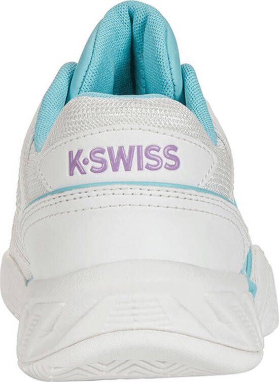 K-Swiss Bigshot Light 4 Dames Sportschoenen Tennis Smashcourt White Blue