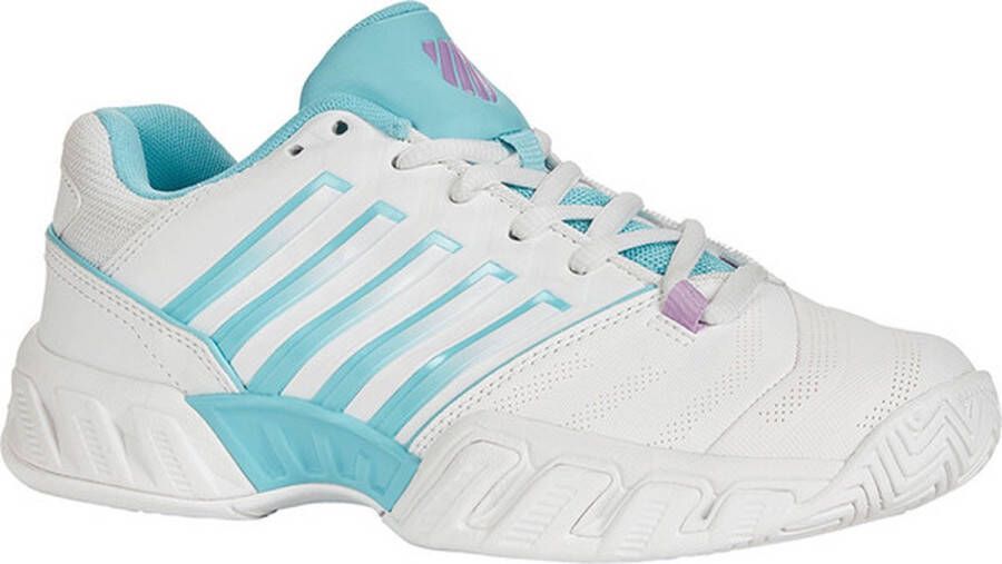 K-Swiss Bigshot Light 4 Dames Sportschoenen Tennis Smashcourt White Blue