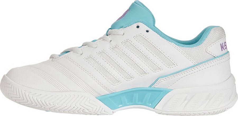 K-Swiss Bigshot Light 4 Dames Sportschoenen Tennis Smashcourt White Blue