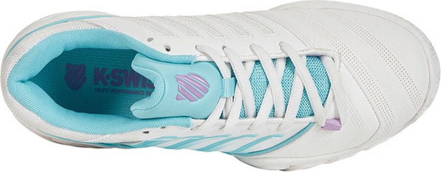 K-Swiss Bigshot Light 4 Dames Sportschoenen Tennis Smashcourt White Blue