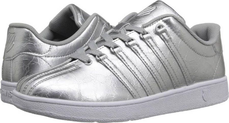 K-Swiss Classic VN aged foil zilver sneakers dames