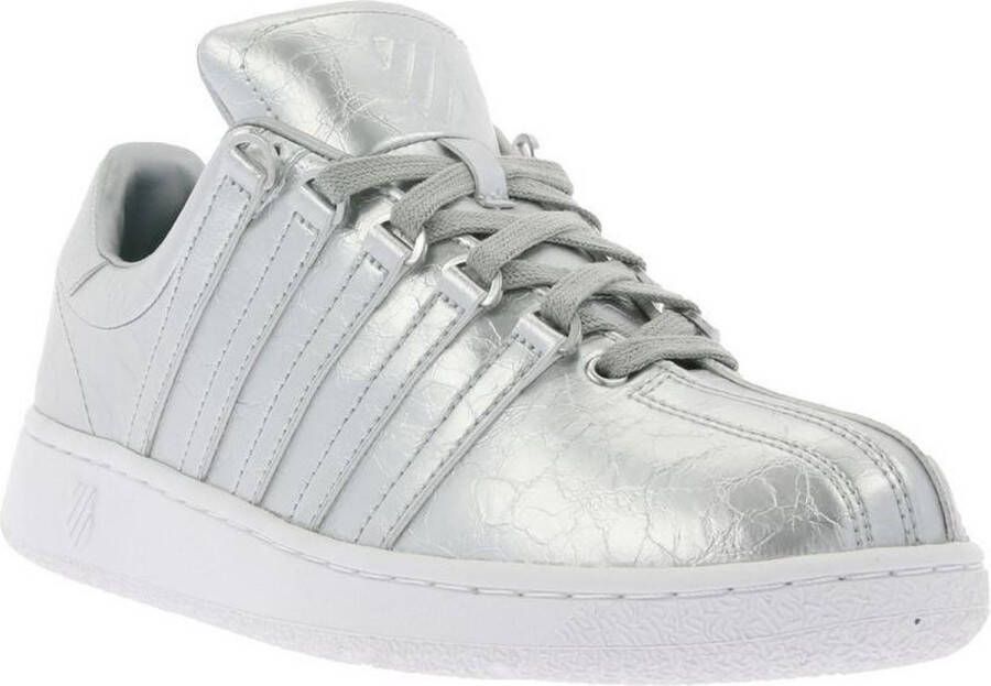 K-Swiss Classic VN aged foil zilver sneakers dames (93744-086-M)