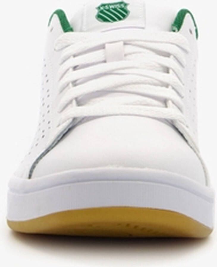 K-Swiss Court Casper leren heren sneakers wit