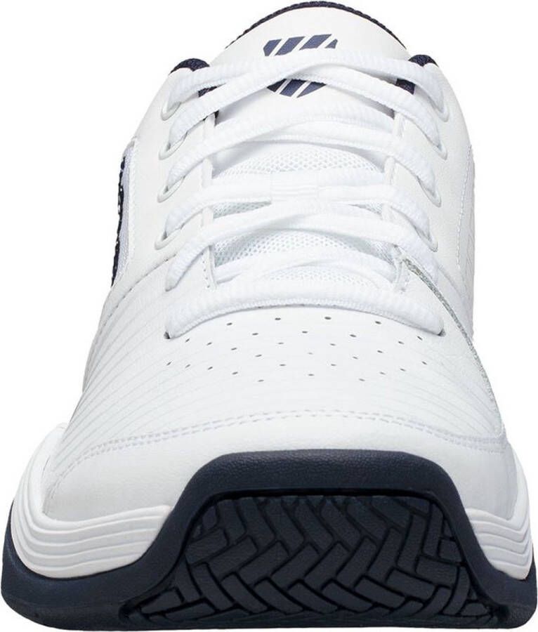K-SWISS K swiss k swiss court express tennisschoenen wit blauw heren - Foto 4