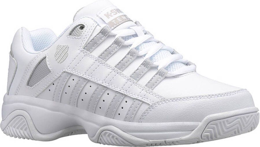 K-Swiss Court Prestir Dames Sportschoenen Tennis Smashcourt White Silver - Foto 2