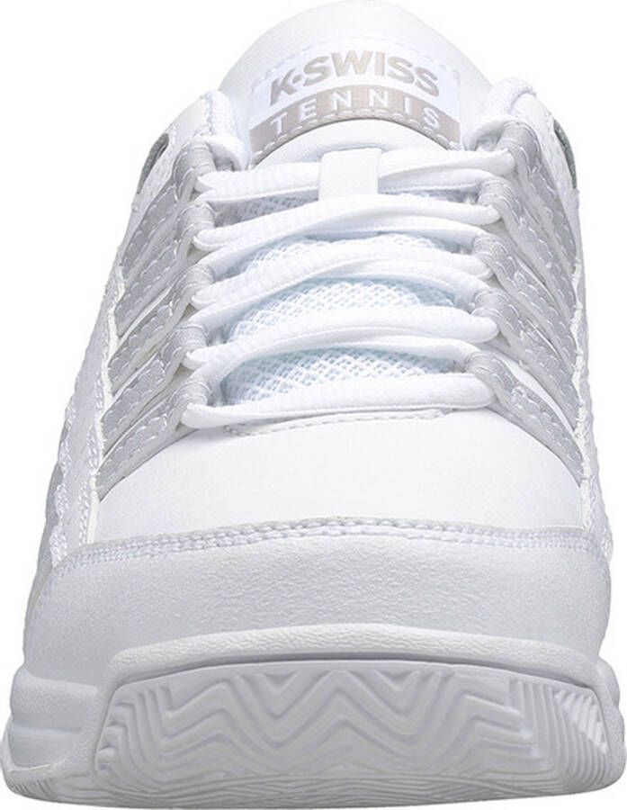 K-Swiss Court Prestir Dames Sportschoenen Tennis Smashcourt White Silver - Foto 6