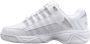 K-Swiss Court Prestir Dames Sportschoenen Tennis Smashcourt White Silver - Thumbnail 7