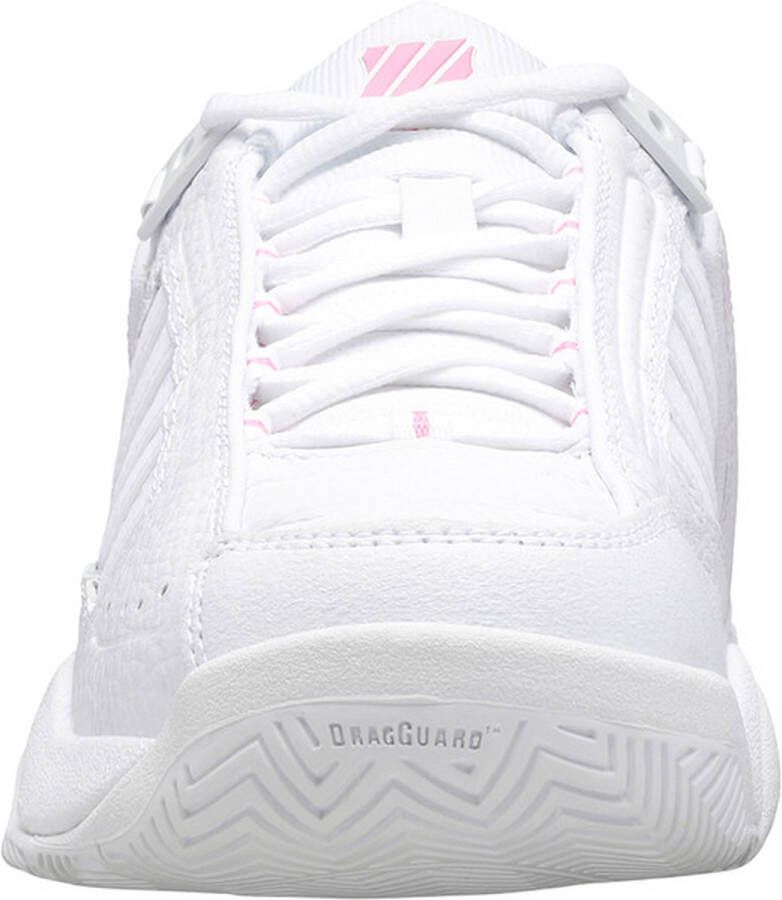 K-Swiss Defier Dames Sportschoenen Tennis Smashcourt White Pink