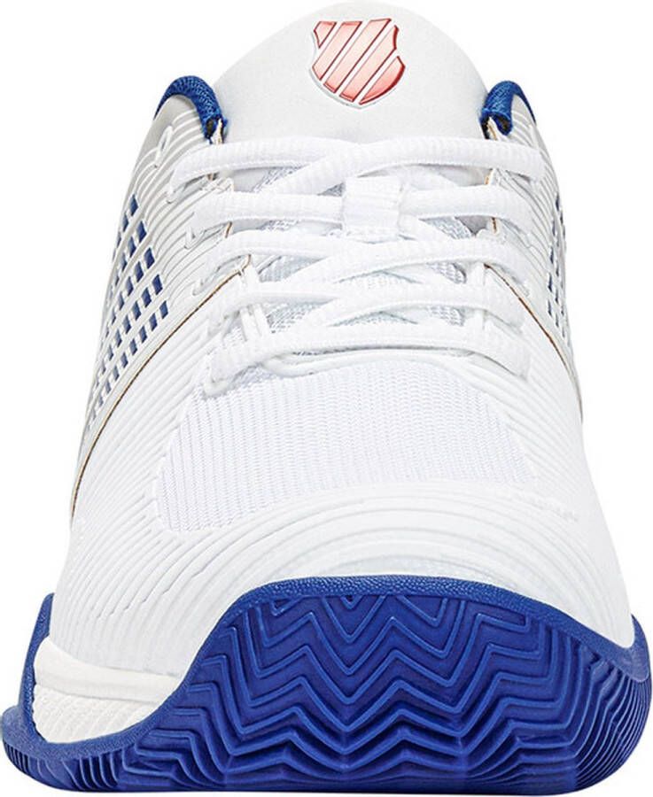 K-Swiss Express Light 2 Clay Heren Sportschoenen Tennis Smashcourt White Blue - Foto 3