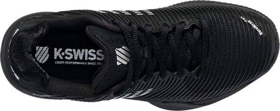 K-Swiss Hypercourt Express 2 Clay Sportschoenen Tennis Smashcourt Black Silver - Foto 5