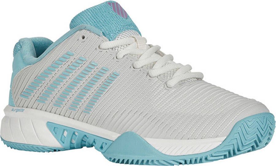 K-Swiss Hypercourt Express 2 Clay Dames Sportschoenen Tennis Smashcourt White Blue