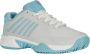 K-Swiss Hypercourt Express 2 Clay Dames Sportschoenen Tennis Smashcourt White Blue - Thumbnail 7