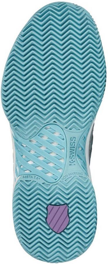 K-Swiss Hypercourt Express 2 Clay Dames Sportschoenen Tennis Smashcourt White Blue