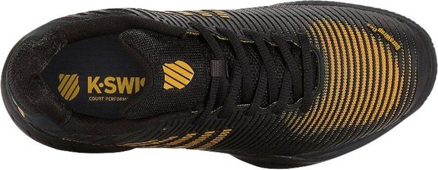 K-Swiss Hypercourt Express 2HB (Heren) 2023 padelschoenen zwart goud