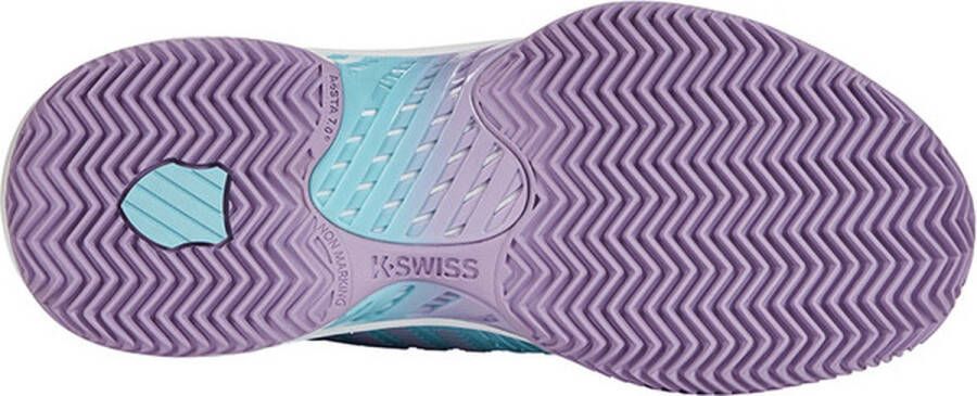 K-Swiss Hypercourt Supreme Clay Dames Sportschoenen Tennis Smashcourt Blue Purple