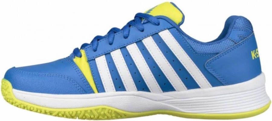 K-Swiss K•Swiss COURT SMASH OMNI-STRONG BLUE NEON CITRON Tennisschoenen
