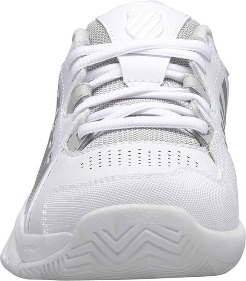 K-Swiss Receiver V Dames Sportschoenen Tennis Smashcourt White Silver