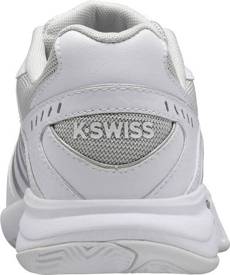 K-Swiss Receiver V Dames Sportschoenen Tennis Smashcourt White Silver
