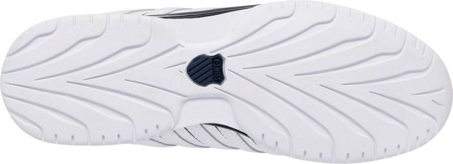 K-Swiss Rinzler Herren Leer Sneakers Sportschoenen Schoenen Wit 01235-139-M - Foto 6