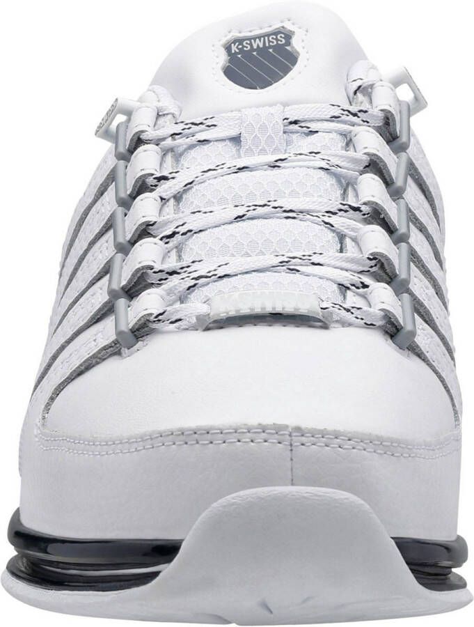 K-Swiss Rinzler Herren Leer Sneakers Sportschoenen Schoenen Wit 01235-139-M - Foto 7